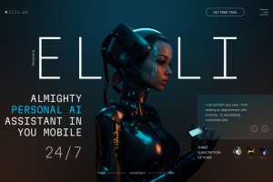 Концепт сайта Искусственного интеллекта