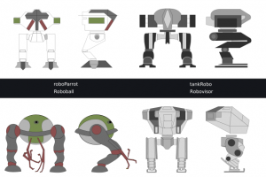 Gamedesign: референсы игровых персонажей