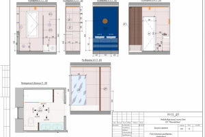 развертка санузла