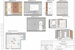 развертка спальной