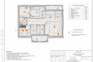 План освещения