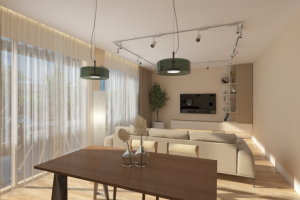 Проект на Кипре.Гостиная.