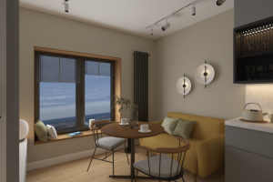 Однокомнатная квартира 44,8кв.м