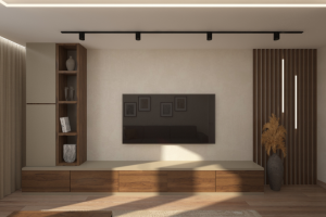 гостиная в квартире 54,4кв.м