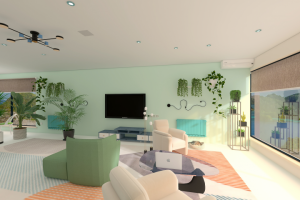 Дизайн проект 3х комнатной квартиры, Турция. Современный стиль