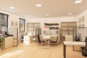 Дизайн проект офиса, Россия. Стиль современный