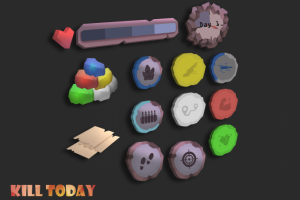 Интерфейс для проекта "Kill today"