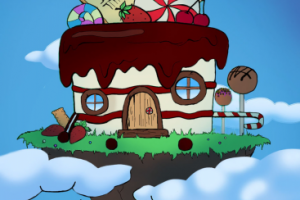 домик в облаках