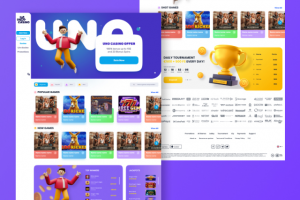 Дизайн сайта UNO