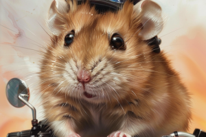 Портрет питомца на основе фотографии