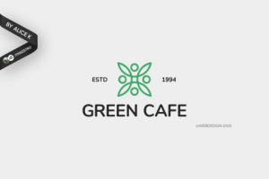 Сеть кафе — дизайн логотипа