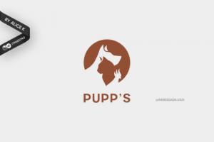 Зоомагазин — дизайн логотипа