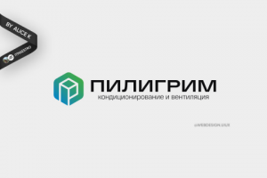 Кондиционирование и вентиляция — дизайн логотипа