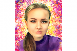 Портрет по фото в стиле дрим-арт