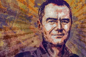 Обработка фото с стиле гранж