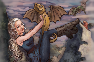 Матерь ящериц и крокодилов. CGШарж