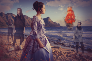 Коллаж "Алые паруса"