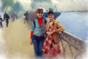 Обработка фото под акварель