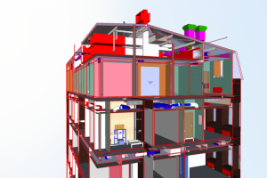 Реконструкция здания по облаку точек