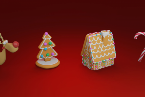 Merry christmas and new year 2022 icons