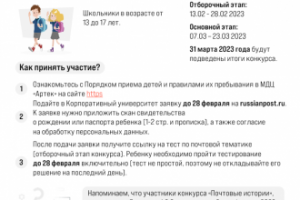 Инфографика. Памятка мероприятия