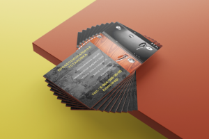 Визитка "Профессиональная установка дверей""