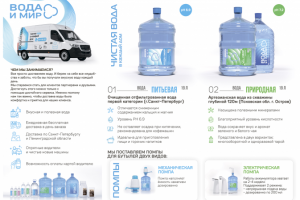 РЕКЛАМНФЙ ПРОСПЕКТ (ВОДА И МИР) сторона В