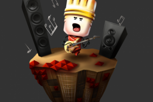 Персонаж для студии звукозаписи