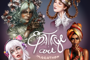 Серия портретов для артмарафона