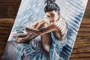 Акварель 2020г