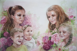 Акварель 2019г