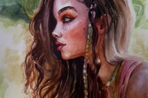 Акварель 2019г