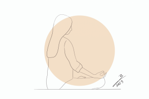 Иллюстрации для учебного пособия по йоге