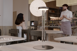 Визуализация кафе "Циники"