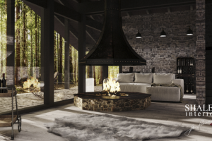 Интерьер в стиле шале