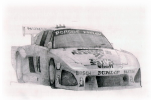 Иллюстрации Porsche classic