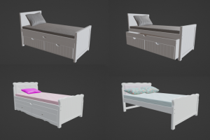 Модель кроватей