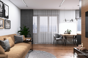 Квартира в стиле лофт