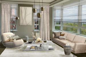 Визуализация текстильного оформления интерьера