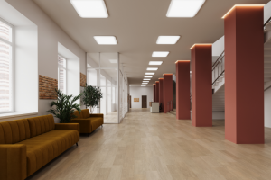 Визуализация холла дома ученых (вариант 2)