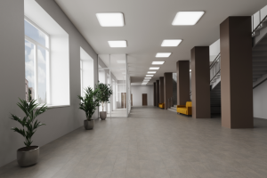 Визуализация холла дома ученых г. Самары