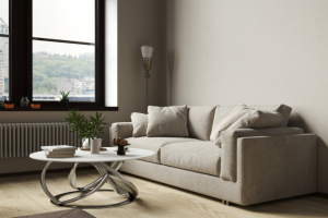 Интерьер кухни-гостиной (ракурс 1)