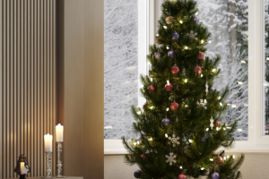 Новогодний рендер