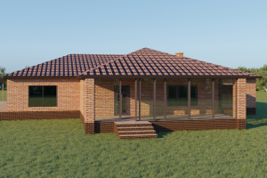 Визуализация загородного дома