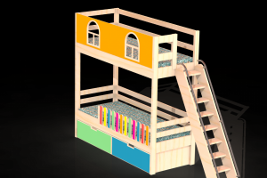 Детская кровать - домик