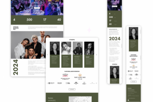 Сайт мероприятия "Женщины в бизнесе"