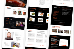 Сайт франшизы суши-баров "Кам-зу-ми"