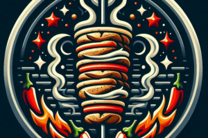 Логотип для ресторана "Огненный Шашлык"