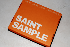 Айдентика для бренда SAINT SAMPLE