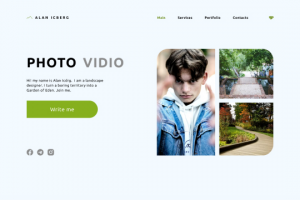 Сайт портфолио